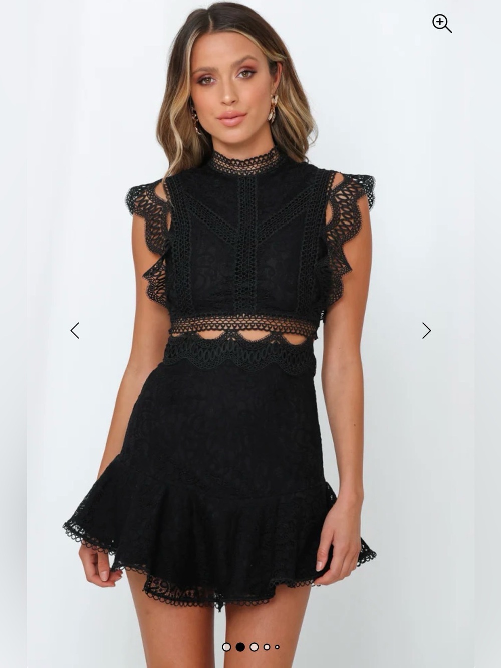 Hello Molly THE MEETING GROUND DRESS BLACK